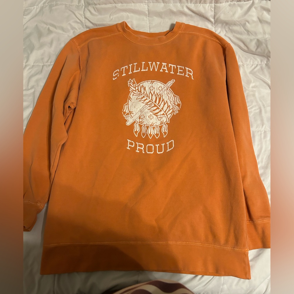 Comfort Colors Vibrant Orange Sweatshirt